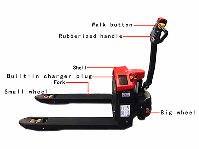 double electric pallet jack