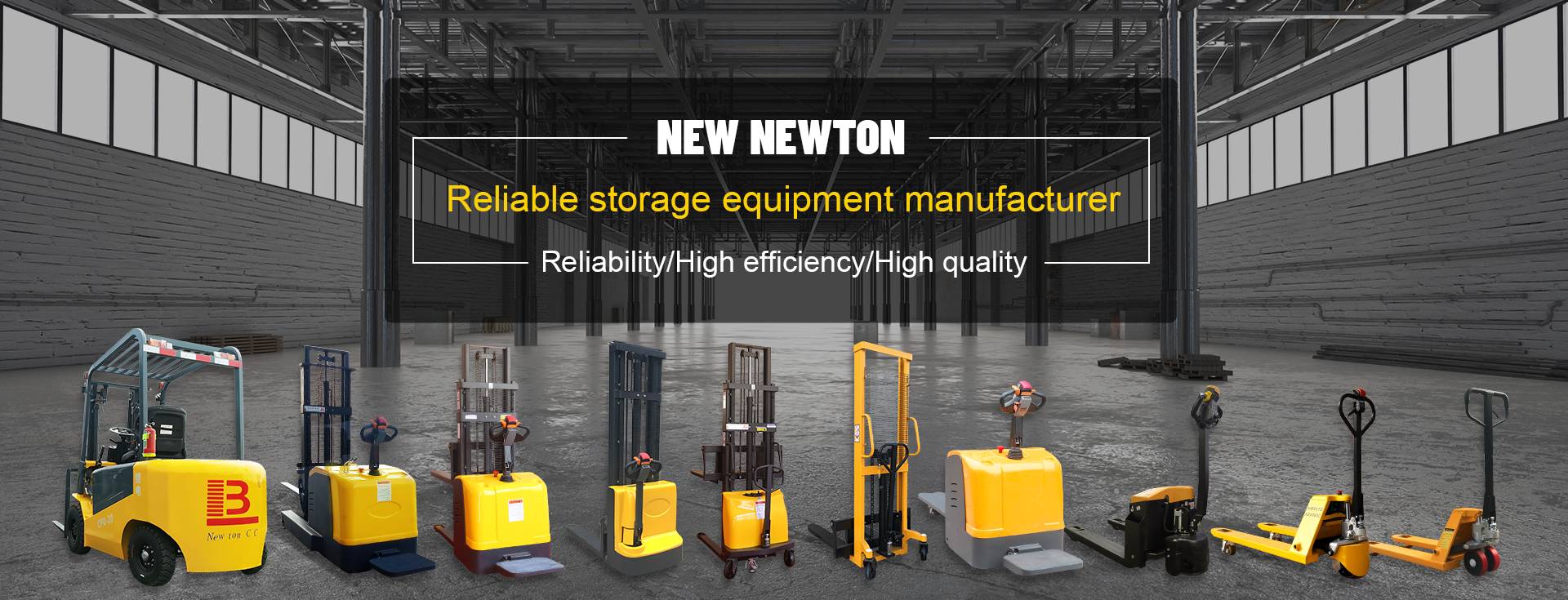 Electric forklift truck