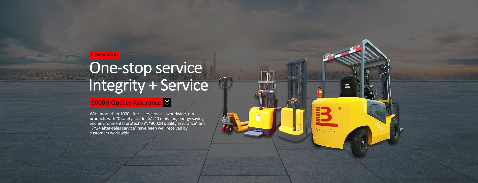 Electric forklift truck suppliers