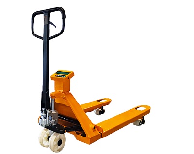 Electronic scale forklift