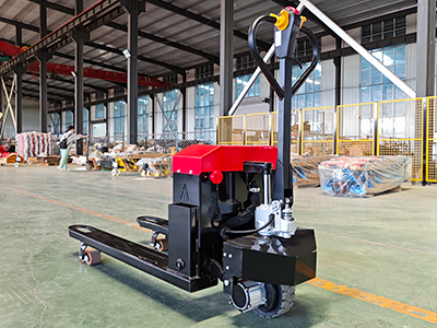    Pedestrian electric pallet truck