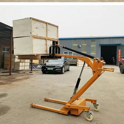 Portable electric forklifts